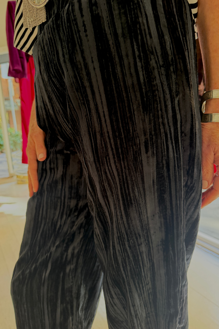 Crushed Velvet Pants