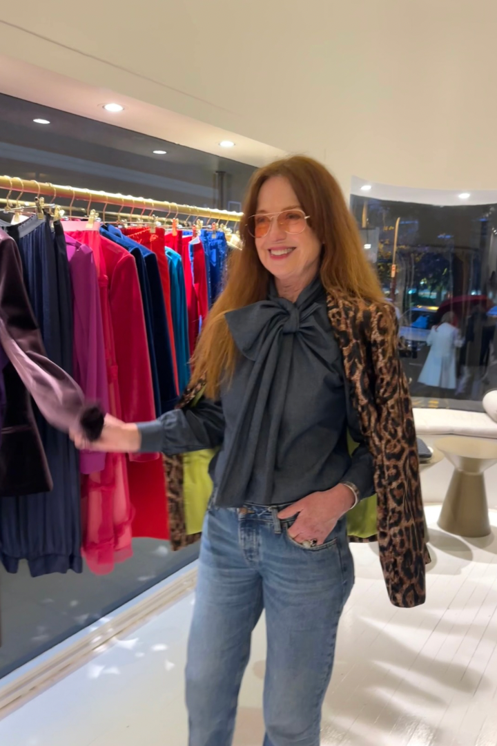 Velvet Jacket · Leopard