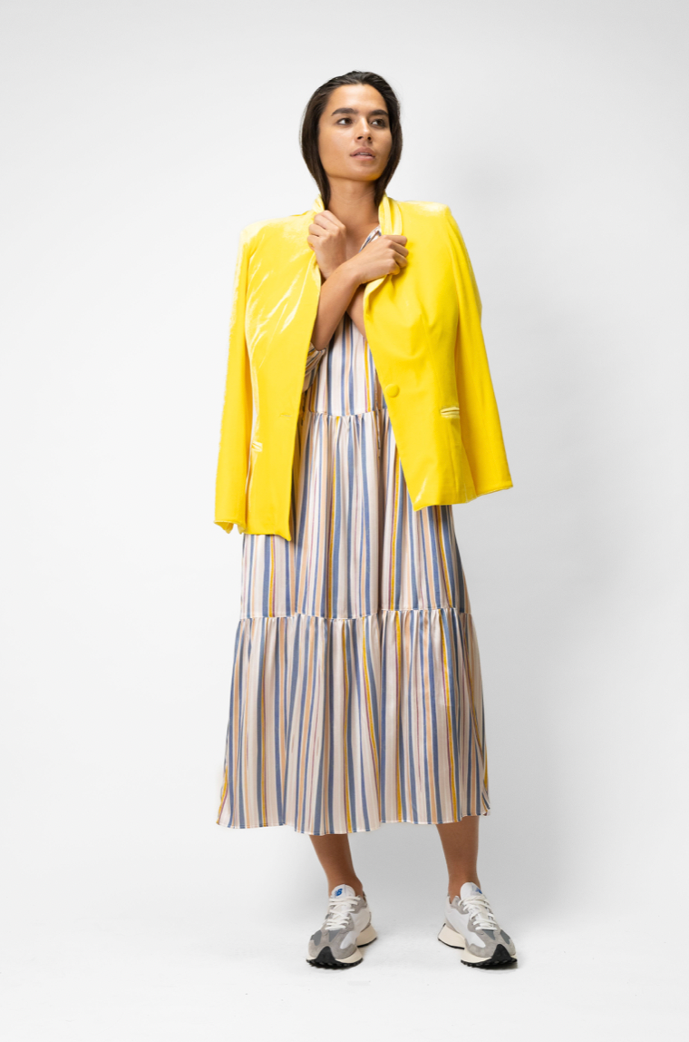 Velvet Jacket · Limone