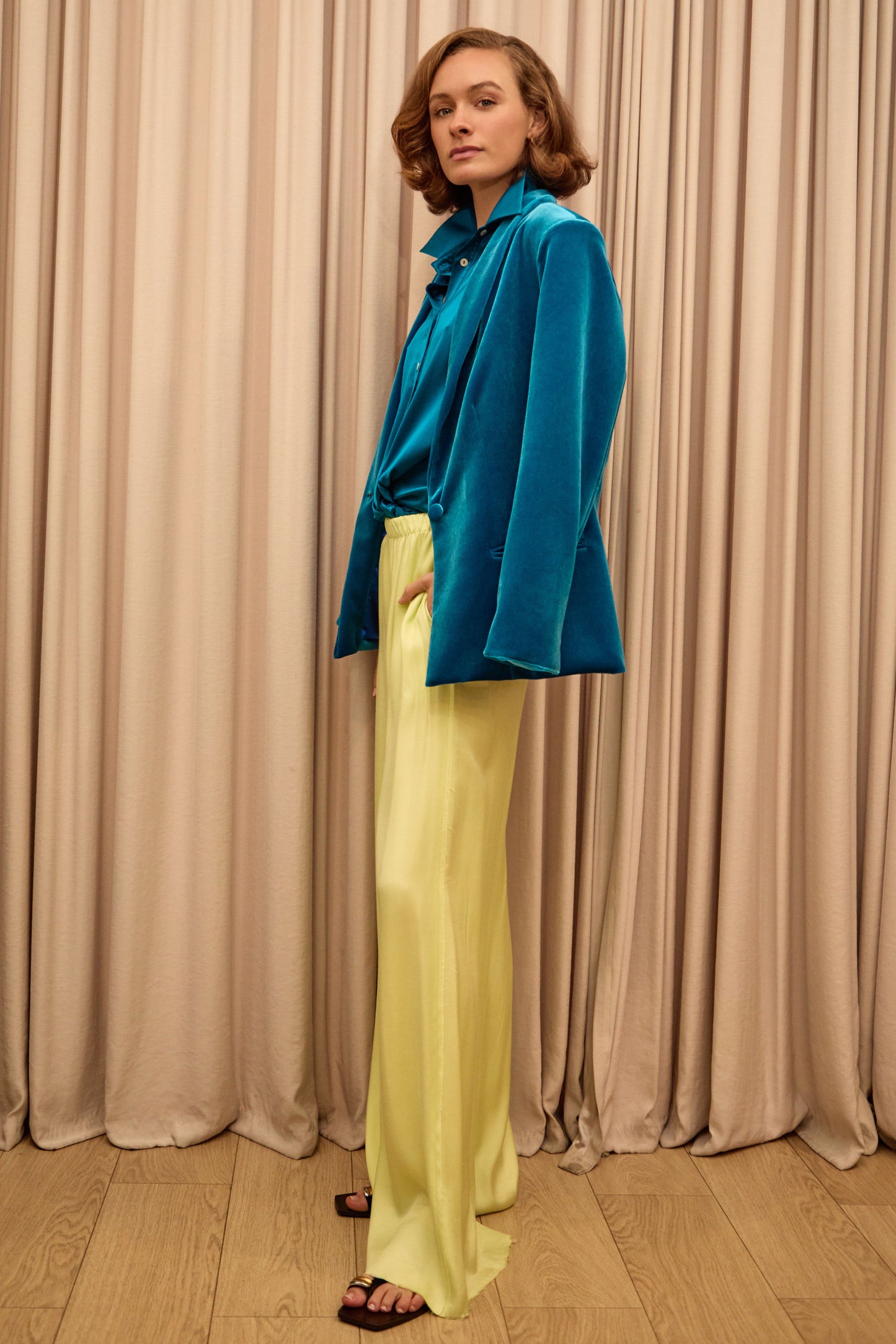 Citron Wide Leg Pants