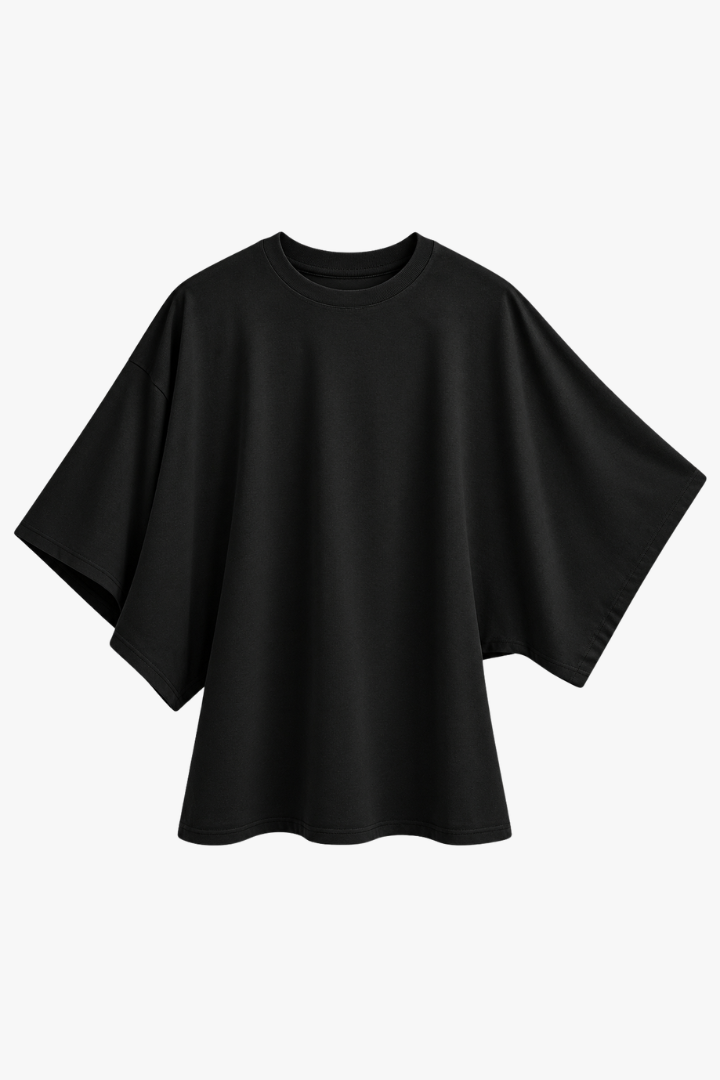 Batwing Tee - Black