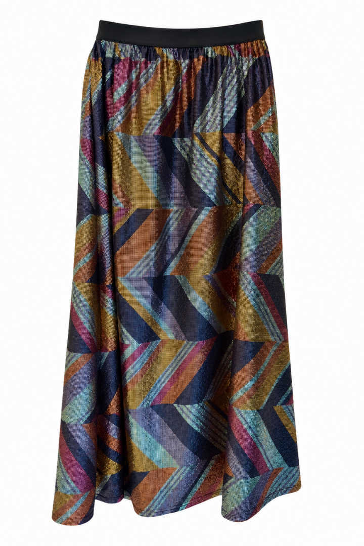 Foiled Shimmer Skirt