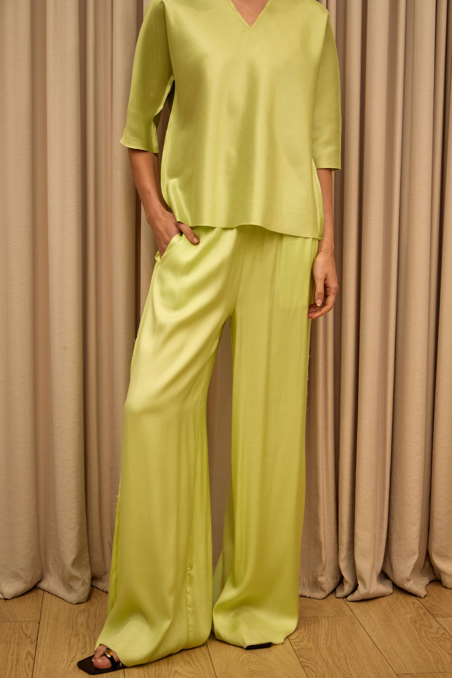 Citron Wide Leg Pants