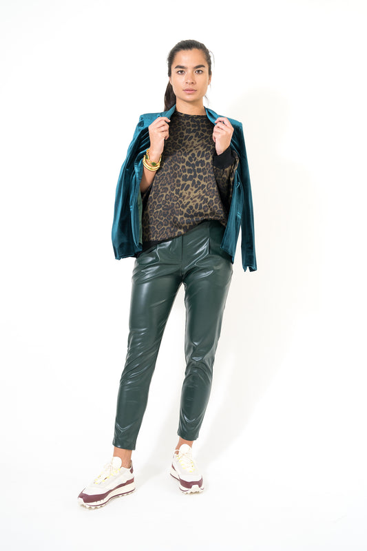 Velvet Jacket · Teal