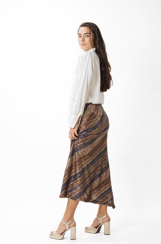 Ruched Skirt · Copper Canyon
