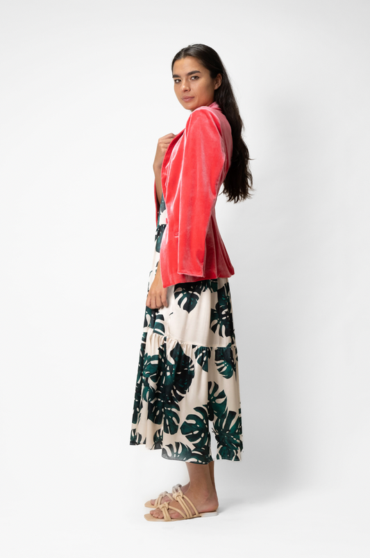 Velvet Jacket · Watermelon